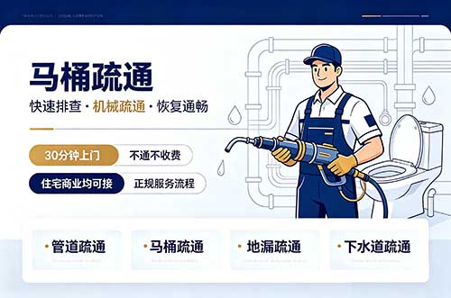 沁阳马桶疏通