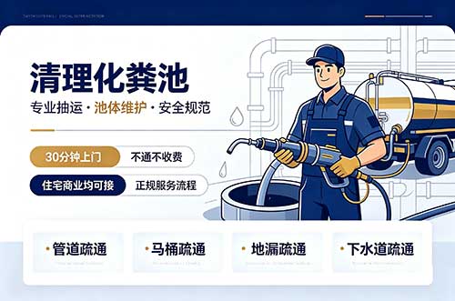 沁阳清理化粪池